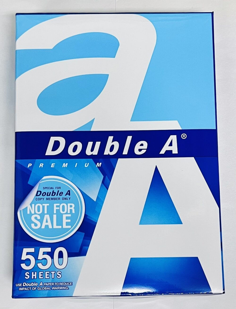 『Double A』 A4影印紙 / 白 / 80GSM /550張